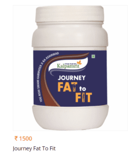 Kalpamrit Journey Fat to Fit